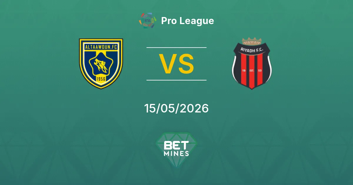 Al Taawoun vs Al Riyadh Pronostico: Anteprima e Analisi della Partita | Pro League 15-05-2026