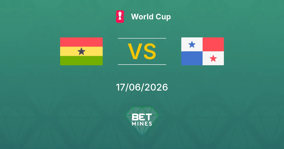 Ghana vs Panama Prediction: Match Preview and Analysis | World Cup 17-06-2026
