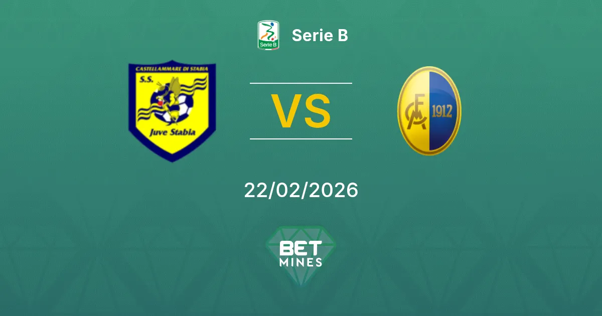 Juve Stabia vs Modena Pronostic : Aperçu du Match et Analyse | Serie B 22-02-2026