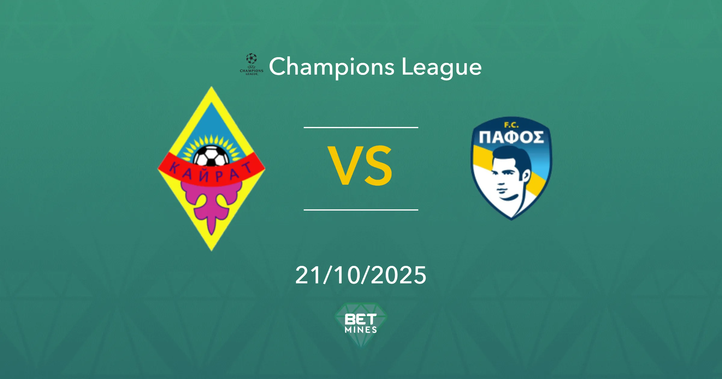 Pronostico Kairat Almaty vs Pafos: Anteprima e Analisi del Match | UEFA Champions League, Giornata 3