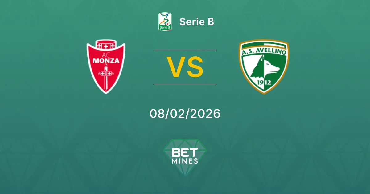 Monza vs Avellino Prediction: Match Preview and Analysis | Serie B 08-02-2026