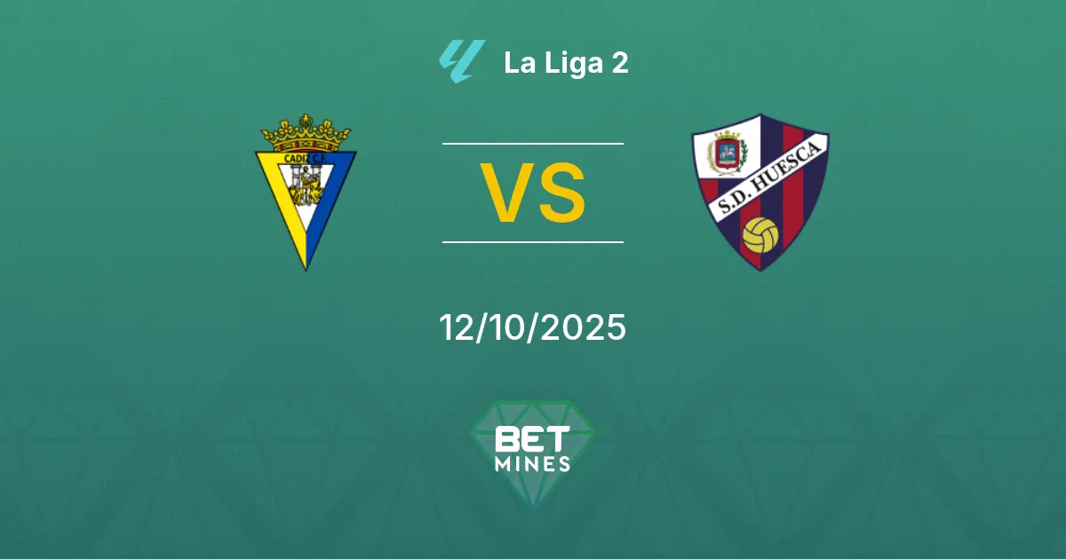 Cádiz vs Huesca Pronostico: Anteprima e Analisi della Partita | La Liga 2 12-10-2025