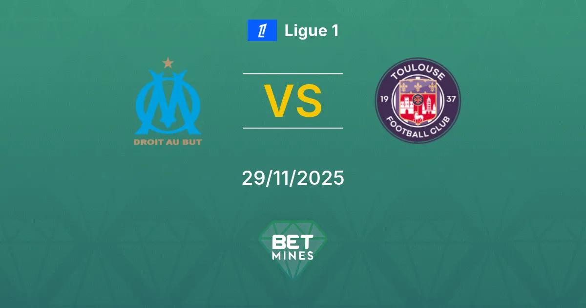 Olympique Marseille vs Toulouse Prediction: Match Preview and Analysis | Ligue 1 29-11-2025