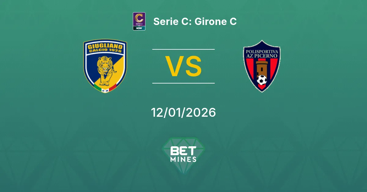 SSC Giugliano vs Picerno Pronostico: Anteprima e Analisi della Partita | Serie C: Girone C 12-01-2026