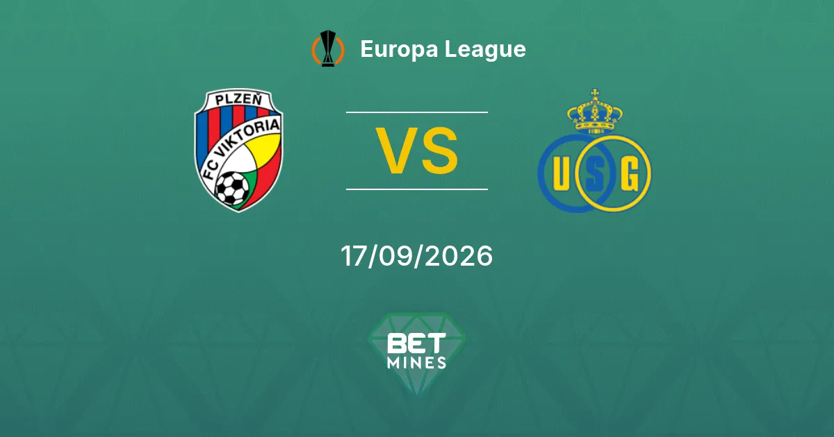 Palpite Viktoria Plzeň x Union Saint-Gilloise: Prévia e Análise da Partida | Liga Europa 17-09-2026