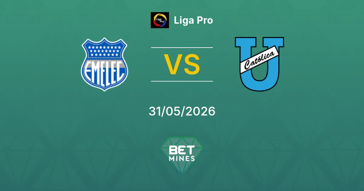 Emelec vs Universidad Católica Pronostico: Anteprima e Analisi della Partita | Liga Pro 31-05-2026