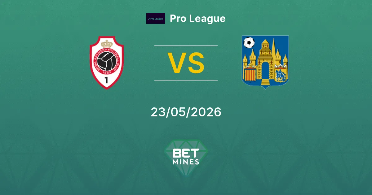 Antwerp x Westerlo Palpite: Prévia e Análise da Partida | Pro League 23-05-2026