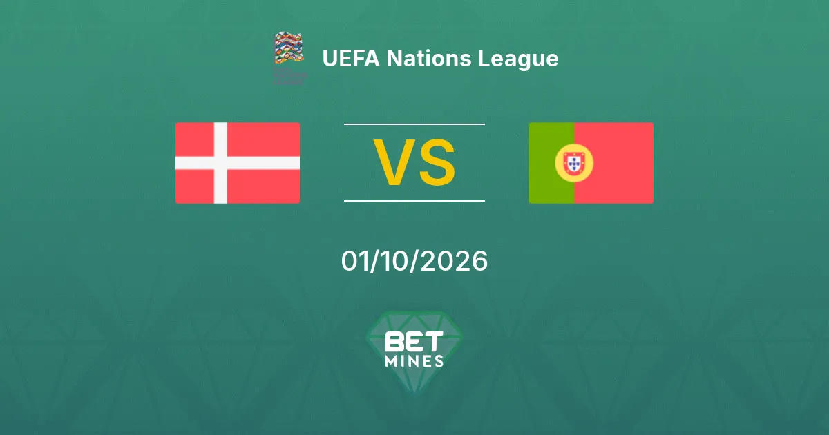 Denmark vs Portugal Prediction: Match Preview and Analysis | UEFA Nations League 01-10-2026