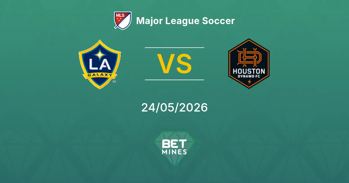 LA Galaxy x Houston Dynamo Palpite: Prévia e Análise da Partida | Major League Soccer 24-05-2026