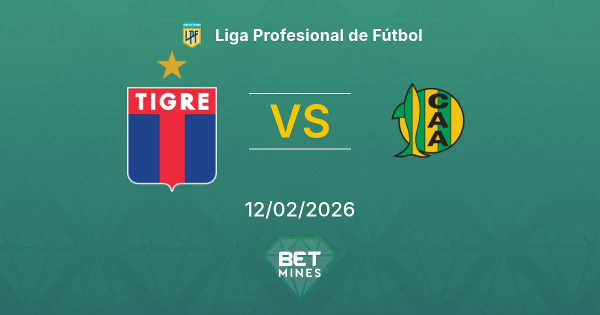 Tigre vs Aldosivi Prediction: Match Preview and Analysis | Liga Profesional de Fútbol 12-02-2026