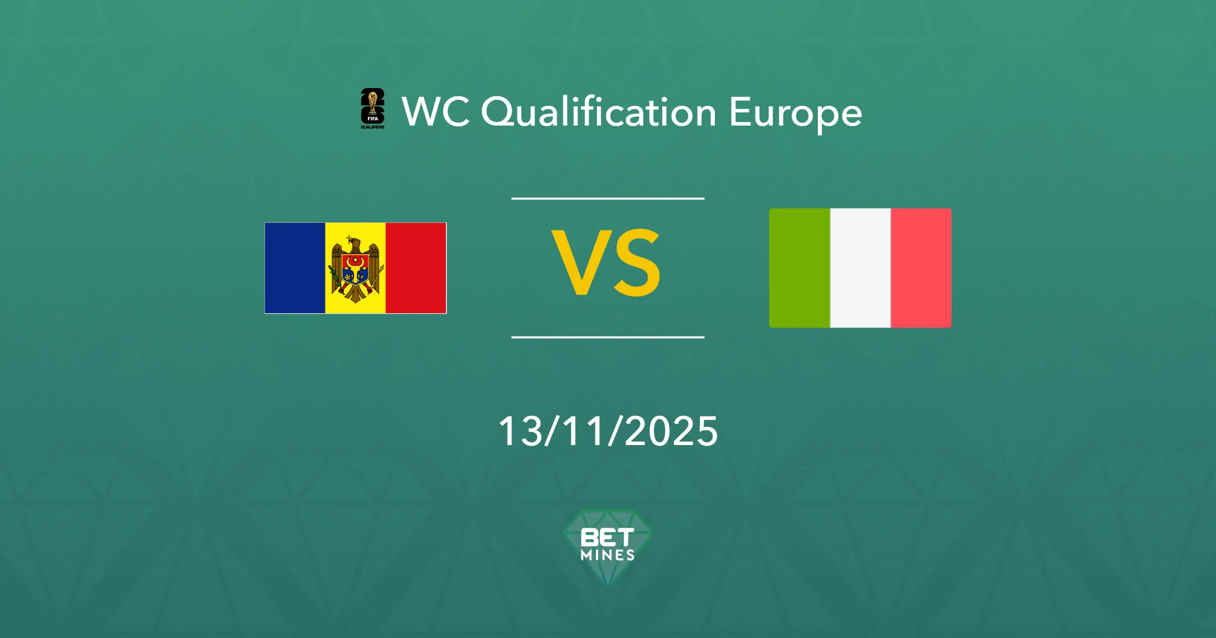 Moldova vs Italy Prediction: Match Preview and Analysis | UEFA World Cup Qualifiers, Group I