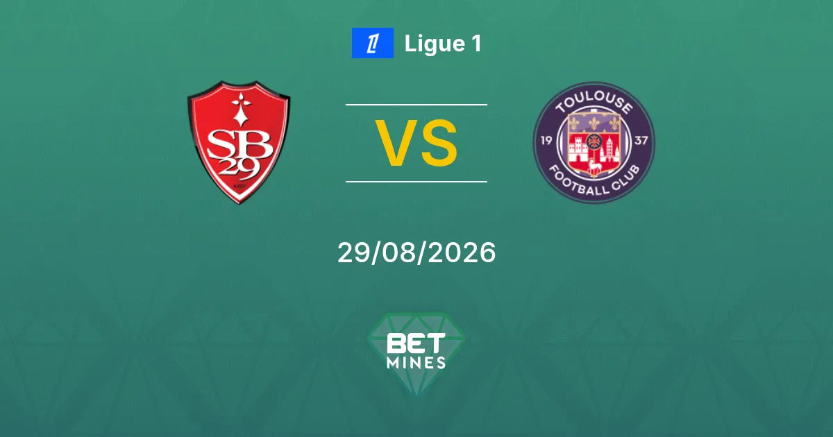 Pronostic Brest vs Toulouse : Aperçu et Analyse du Match | Ligue 1 29-08-2026
