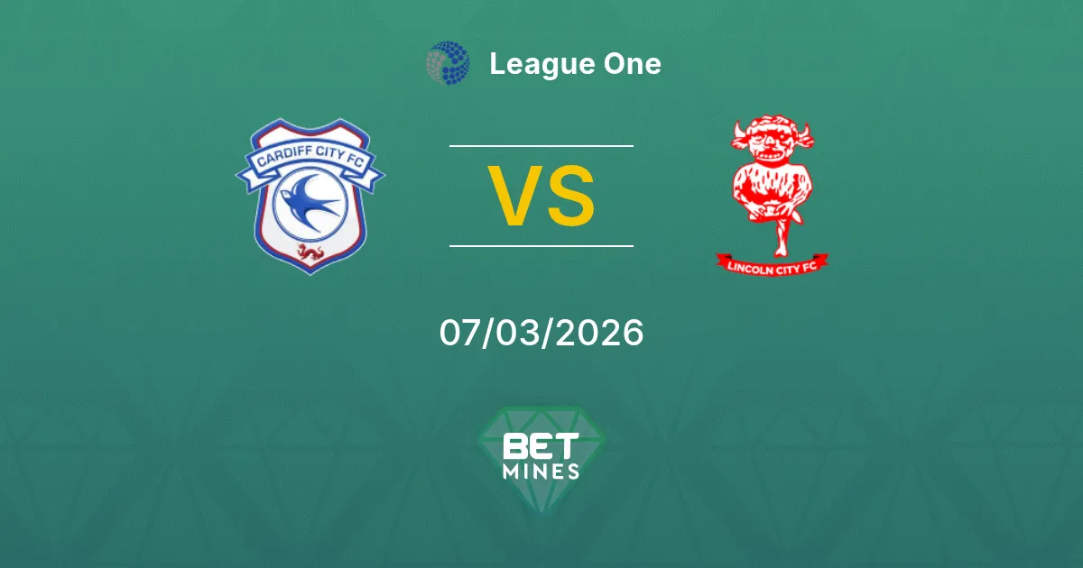 Cardiff City vs Lincoln City Prediction: Match Preview and Analysis | League One 07-03-2026