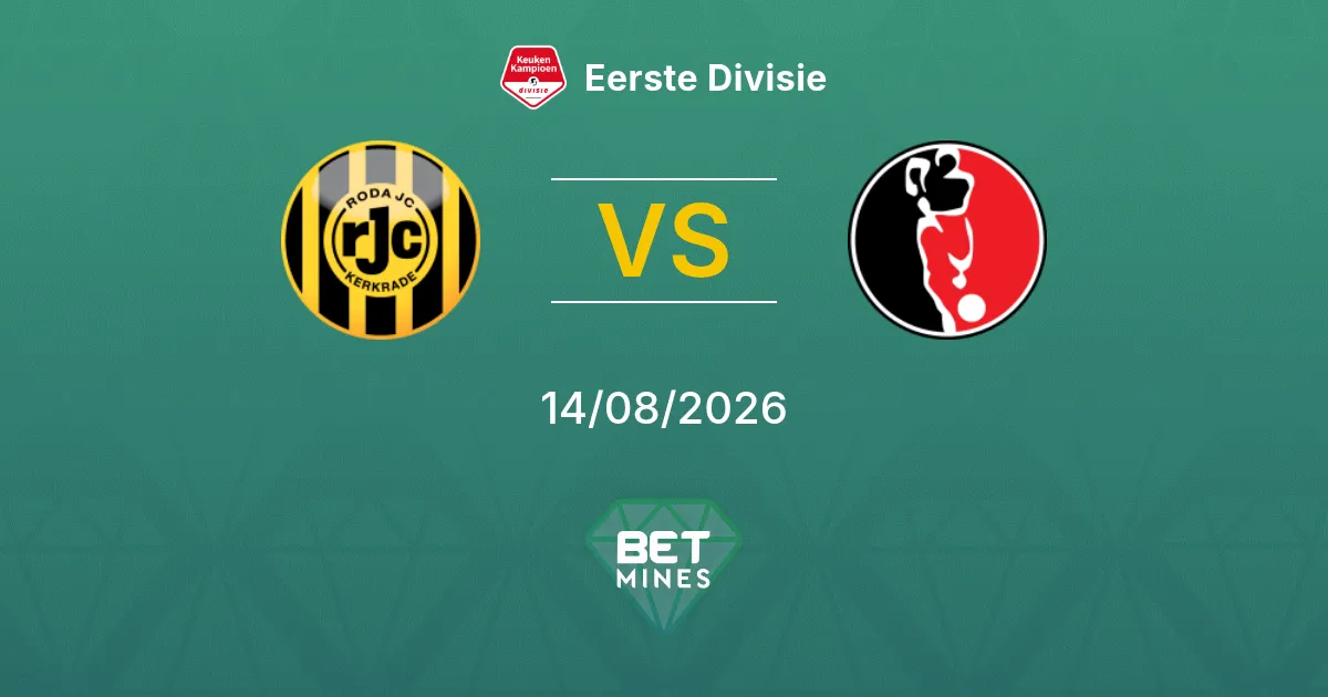 Pronostico Roda JC Kerkrade vs Helmond Sport: Anteprima e analisi della partita | Eerste Divisie 14-08-2026