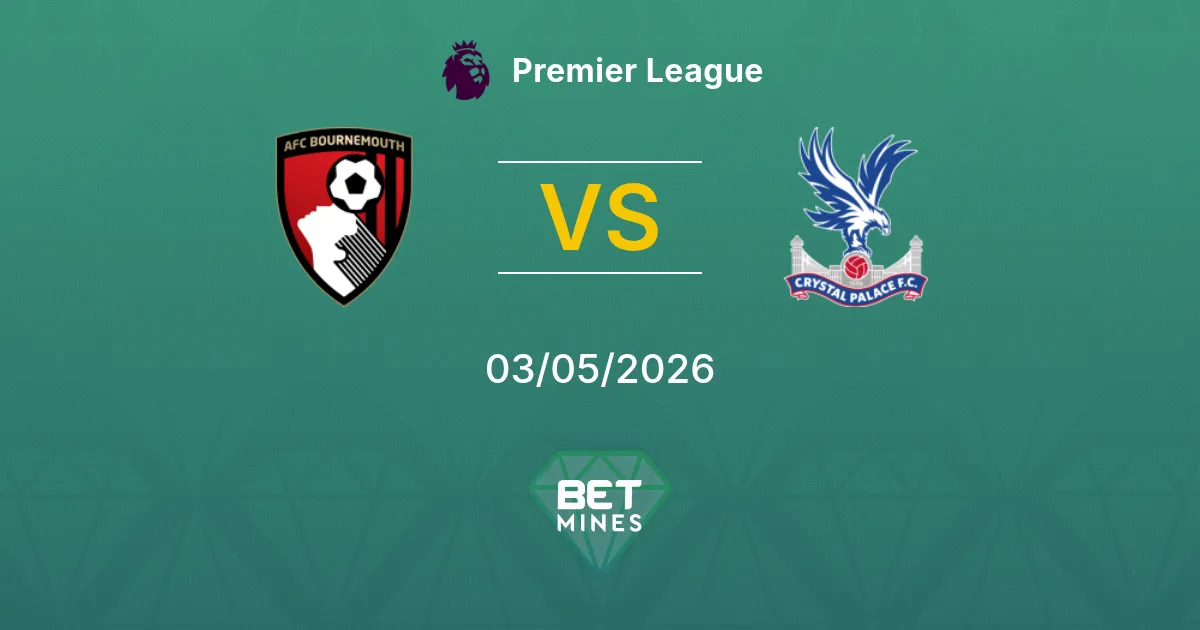 AFC Bournemouth vs Crystal Palace Pronostico: Analisi e Anteprima della Partita | Premier League 03-05-2026