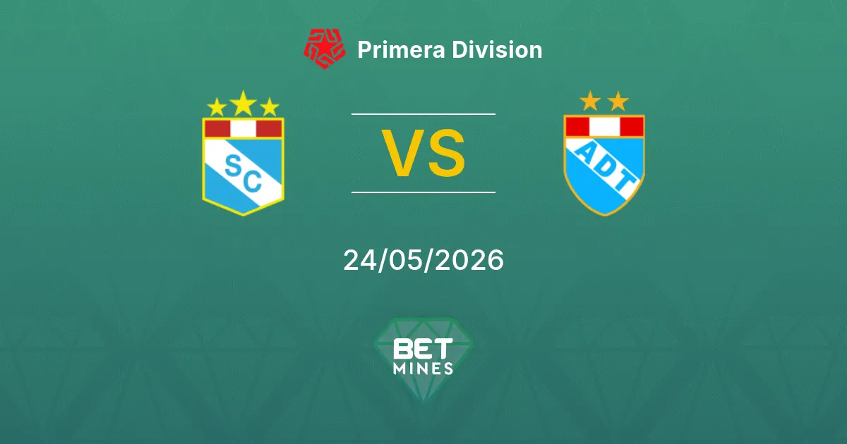 Sporting Cristal x ADT Palpite: Prévia e Análise da Partida | Primera Division 24-05-2026