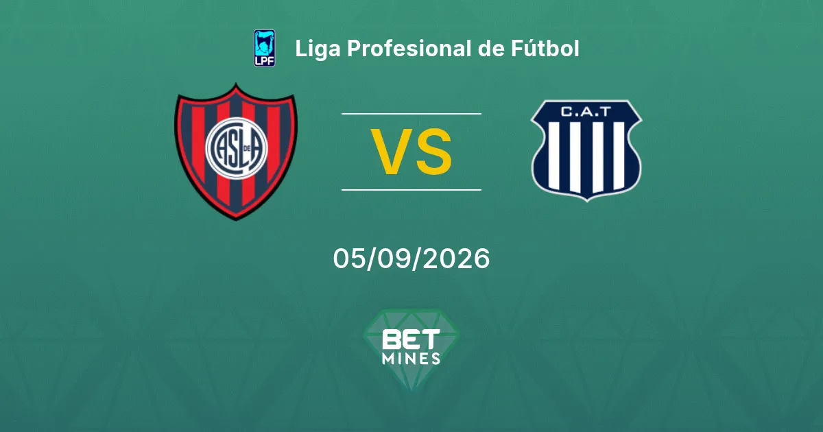 San Lorenzo vs Talleres Córdoba Pronostic : Aperçu et Analyse du Match | Liga Profesional de Fútbol 05-09-2026