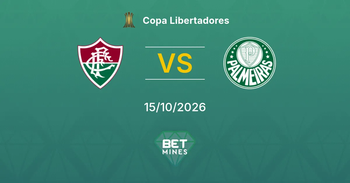 Fluminense vs Palmeiras Pronostico: Anteprima e analisi della partita | Copa Libertadores 15-10-2026