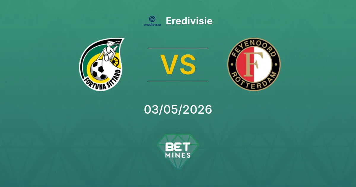 Fortuna Sittard vs Feyenoord Pronostico: Anteprima e Analisi del Match | Eredivisie 03-05-2026