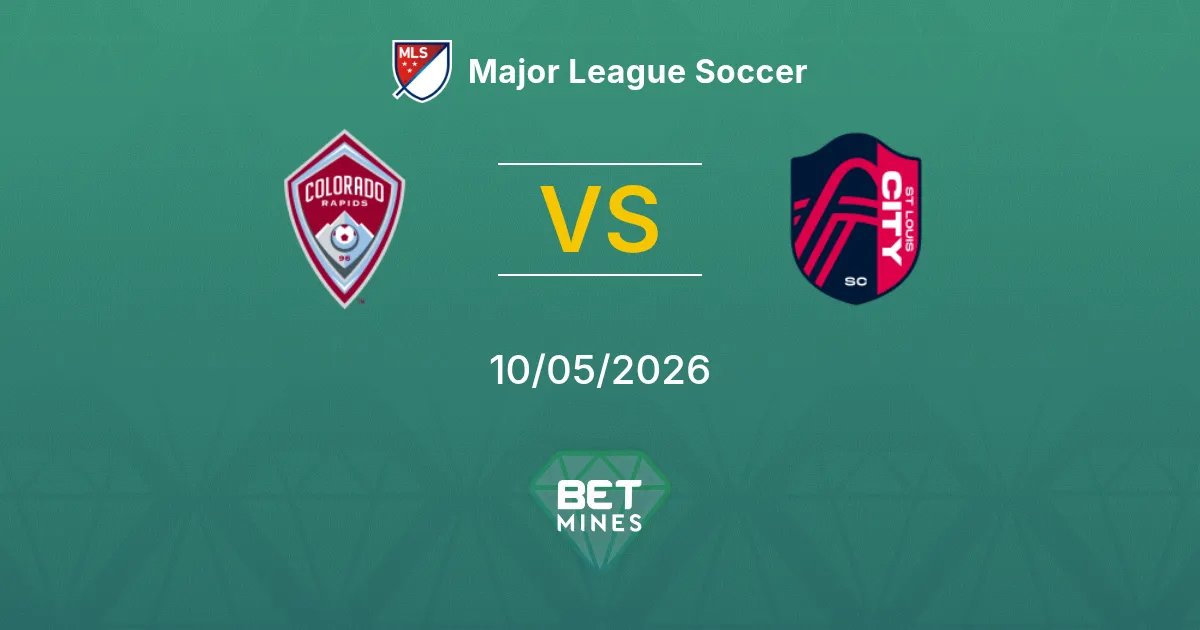 Colorado Rapids vs St. Louis City Pronóstico: Vista previa y análisis del partido | Major League Soccer 10-05-2026