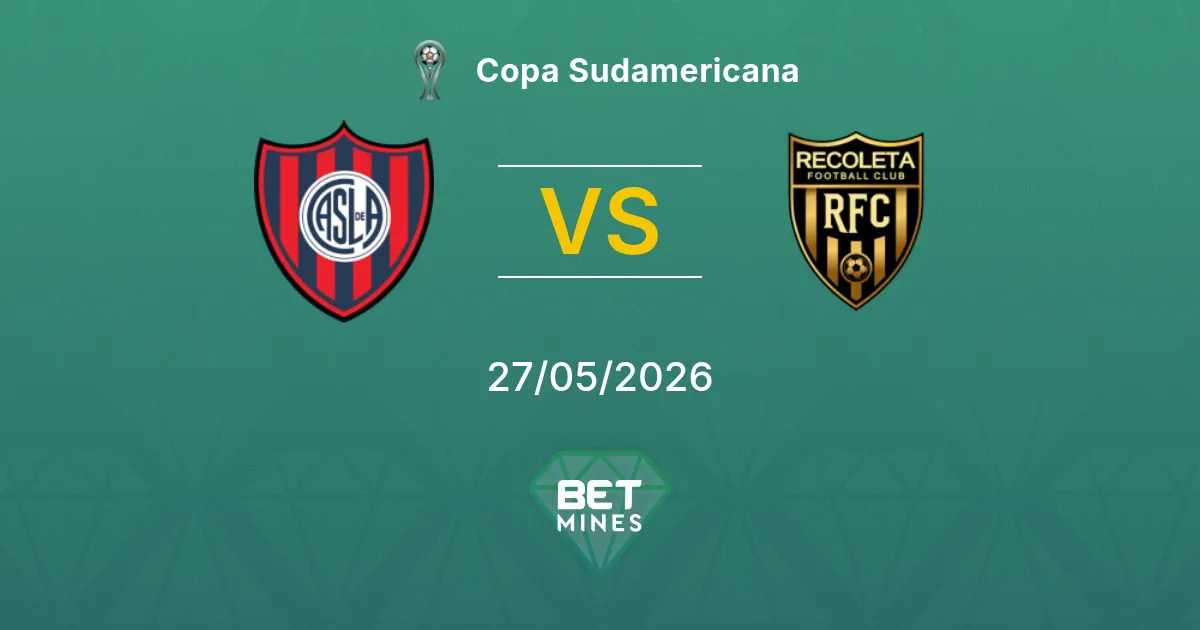 San Lorenzo x Deportivo Recoleta Palpite: Prévia e Análise da Partida | Copa Sul-Americana 27-05-2026