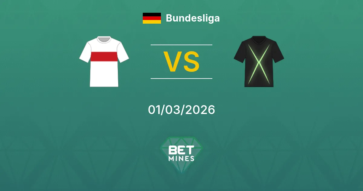 VfB Stuttgart vs VfL Wolfsburg Pronostic : Aperçu du Match et Analyse | Bundesliga 01-03-2026