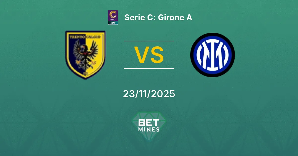 Trento Calcio 1921 vs Inter U23 Prediction: Match Preview and Analysis | Serie C: Girone A 23-11-2025