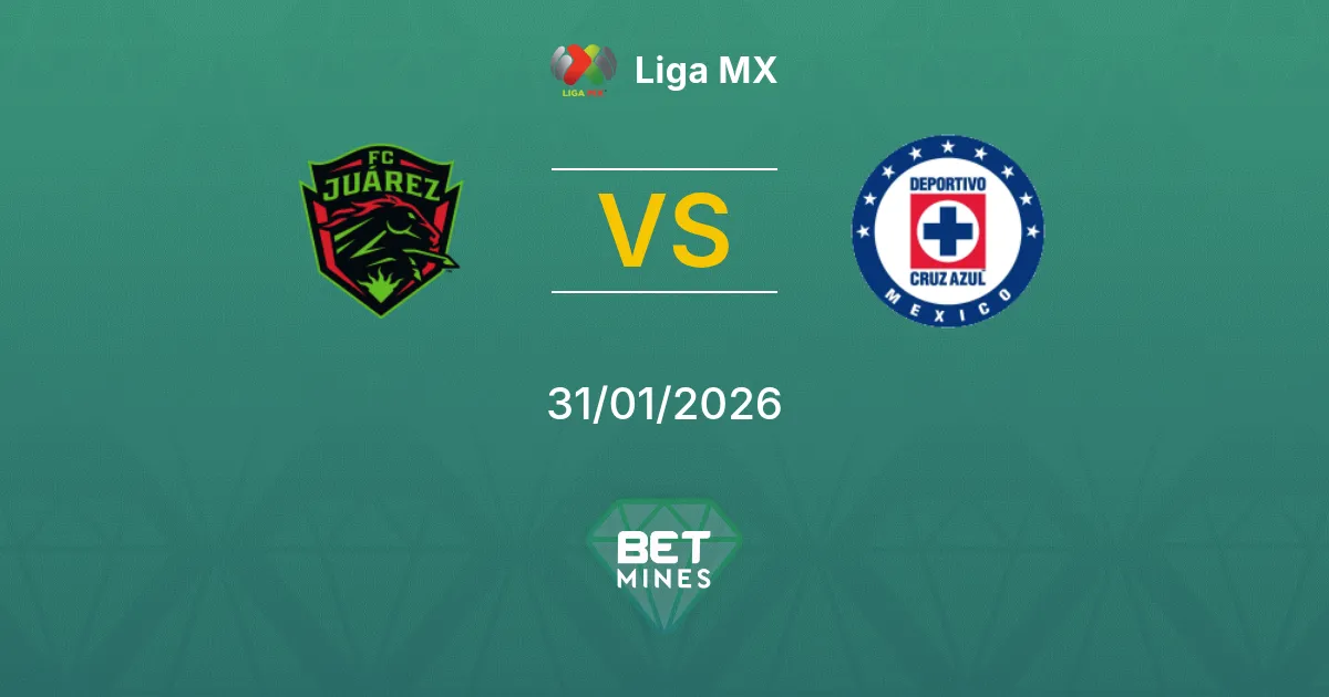 Juárez vs Cruz Azul Prediction: Match Preview and Analysis | Liga MX 31-01-2026