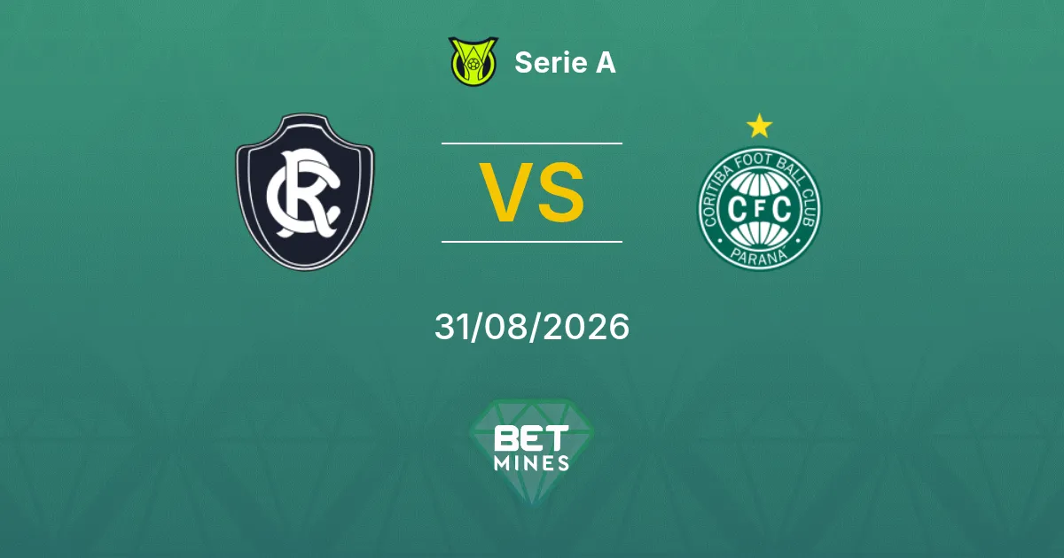 Remo vs Coritiba Prediction: Match Preview and Analysis | Serie A 31-08-2026
