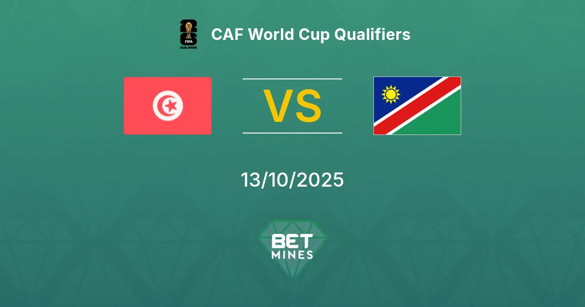 Tunisia vs Namibia Pronostico: Anteprima e Analisi della Partita | Qualificazioni CAF Coppa del Mondo 13-10-2025