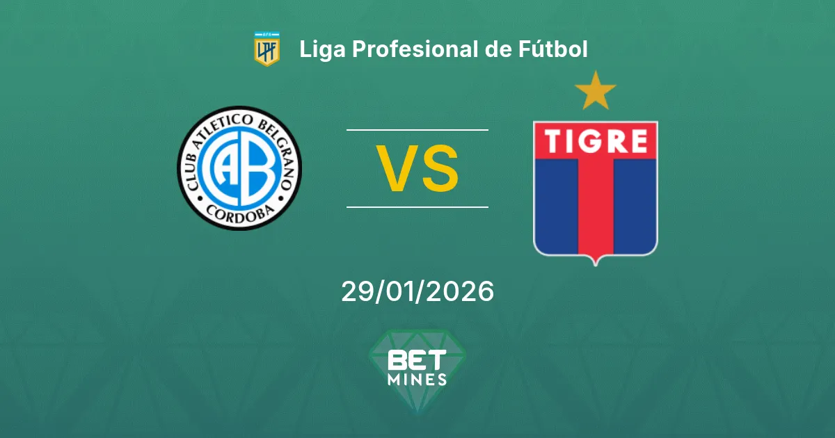 Belgrano vs Tigre Pronostico: Anteprima e Analisi della Partita | Liga Profesional de Fútbol 29-01-2026