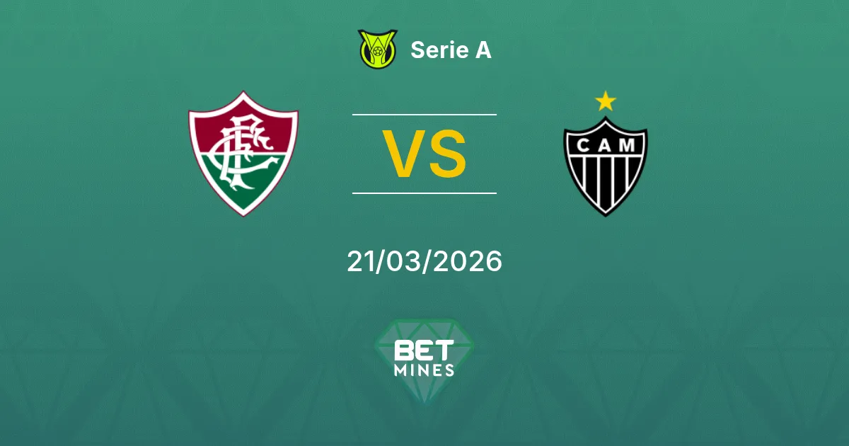 Fluminense vs Atlético Mineiro Pronostic : Aperçu et Analyse du Match | Serie A 21-03-2026