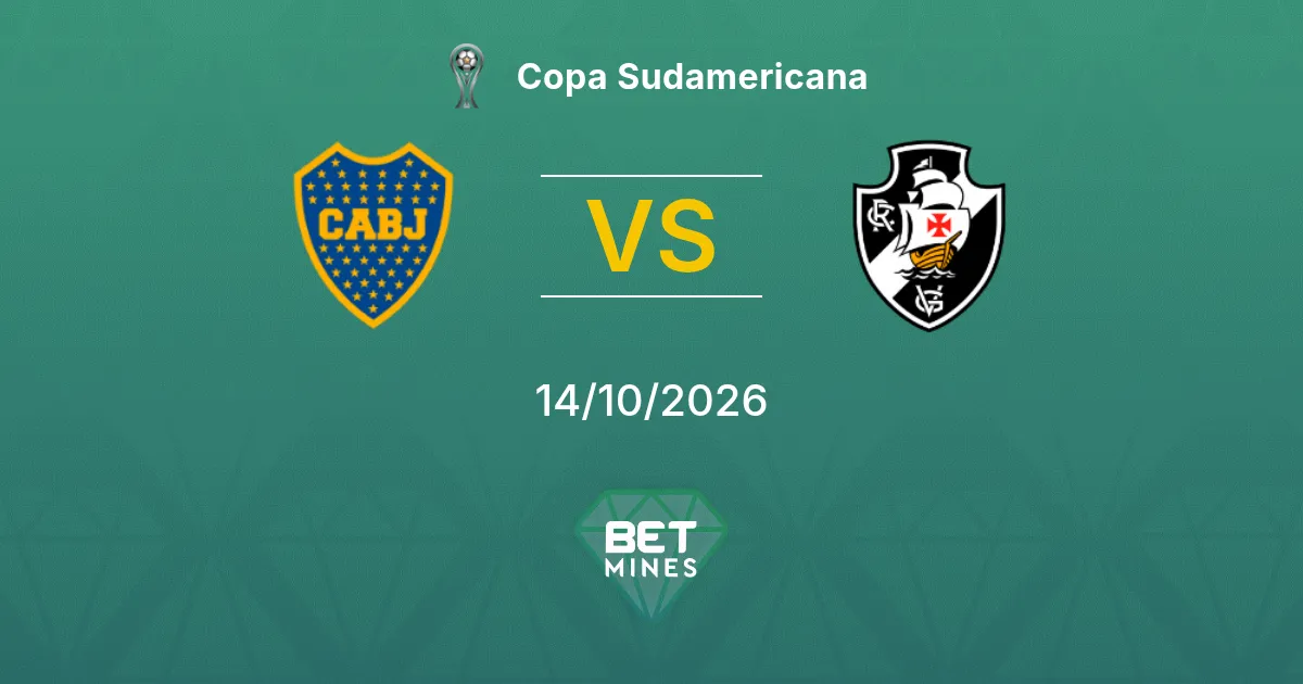 Boca Juniors vs Vasco da Gama Pronostico: Anteprima e analisi della partita | Copa Sudamericana 14-10-2026