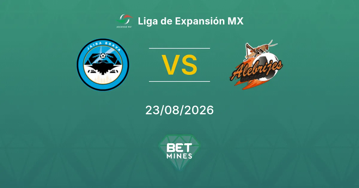 Pronostico Jaiba Brava vs Alebrijes: Anteprima e analisi della partita | Liga de Expansión MX 23-08-2026