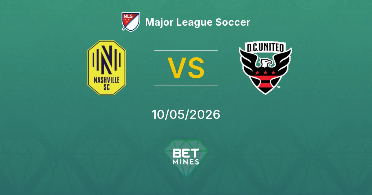 Nashville SC vs DC United Pronóstico: Previa y Análisis del Partido | Major League Soccer 10-05-2026