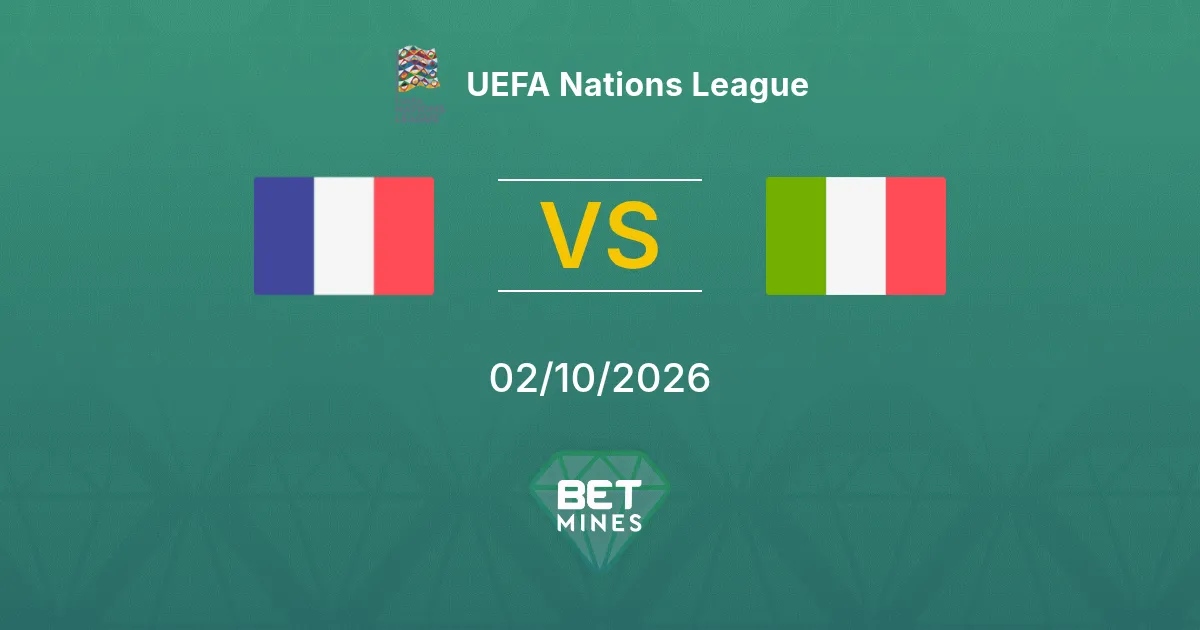 France vs Italy Prediction: Match Preview and Analysis | UEFA Nations League 02-10-2026