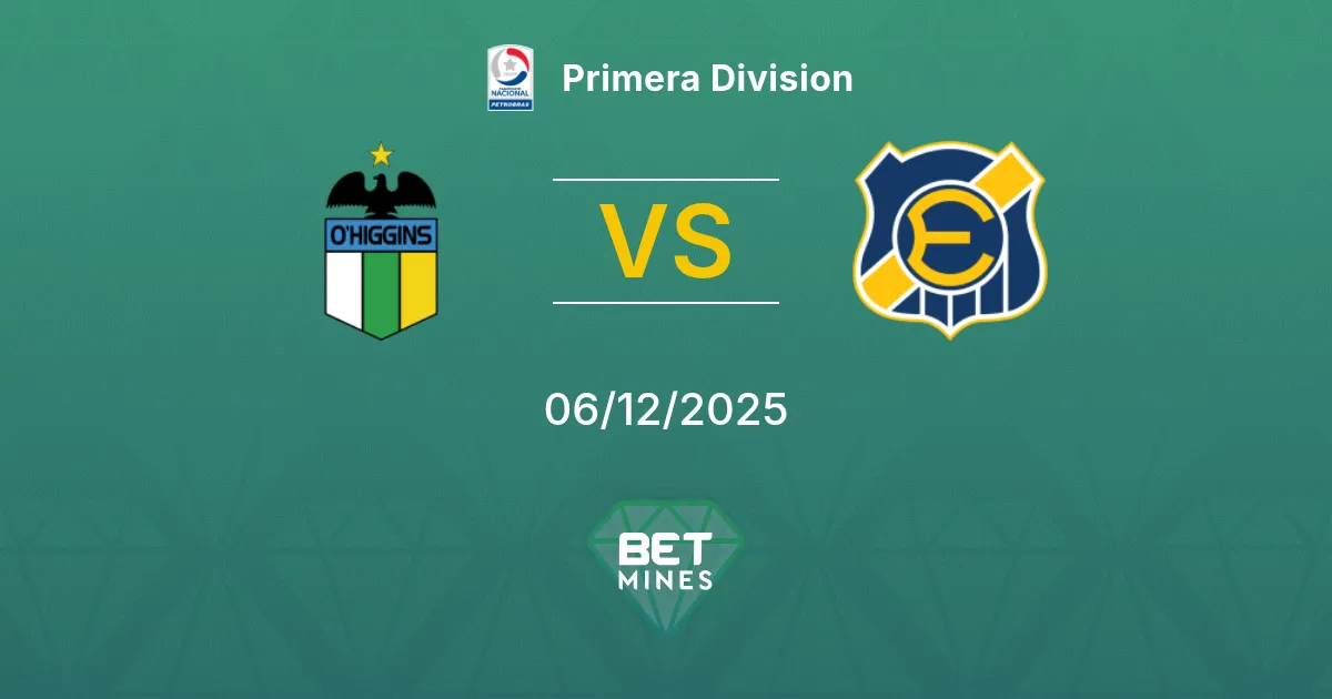 O'Higgins vs Everton Prediction: Match Preview and Analysis | Primera Division 06-12-2025