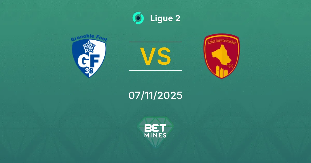 Grenoble Foot 38 vs Rodez Pronostico: Anteprima e Analisi della Partita | Ligue 2 07-11-2025