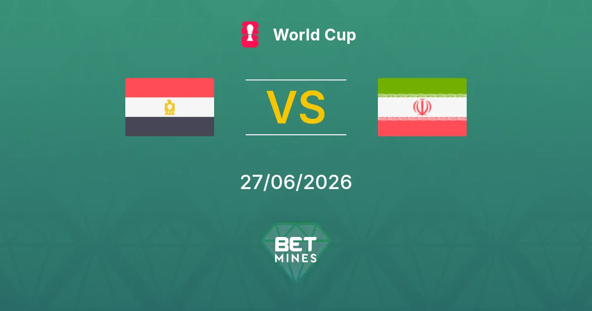 Egitto vs Iran Pronostico: Anteprima e Analisi della Partita | Coppa del Mondo 27-06-2026