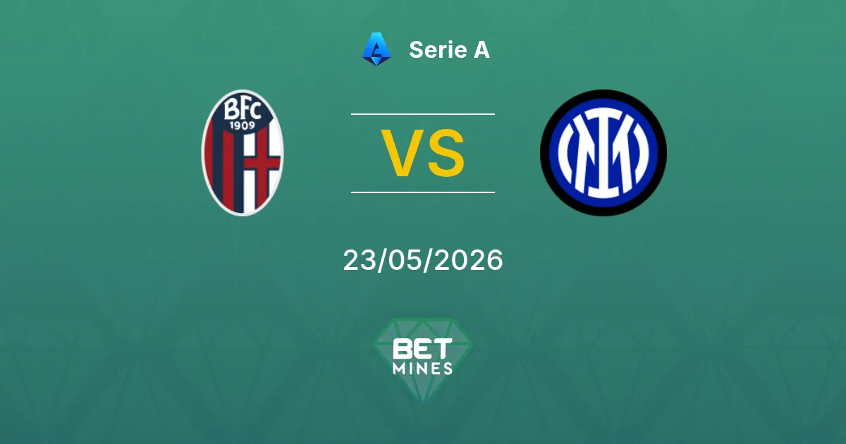 Bologna x Inter Palpite: Prévia e Análise da Partida | Serie A 23-05-2026