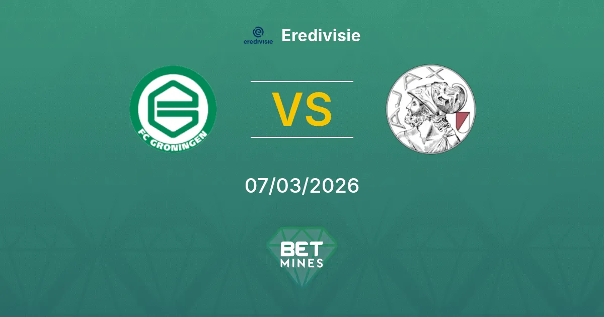 FC Groningen vs Ajax Prediction: Match Preview and Analysis | Eredivisie 07-03-2026