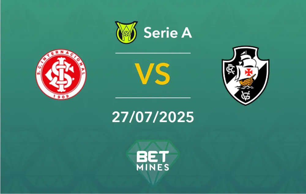 Internacional vs Vasco Prediction: Match Preview and Analysis | Brasileirão Betano, Matchday 17