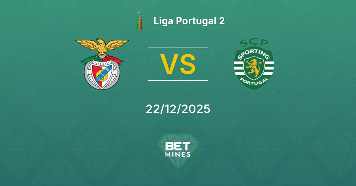 Benfica II vs Sporting CP II Pronostico: Anteprima e Analisi della Partita | Liga Portugal 2 22-12-2025