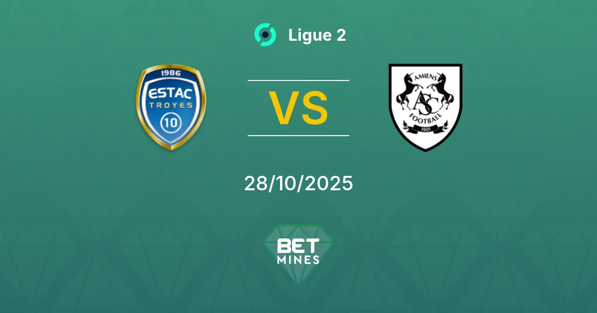 Troyes vs Amiens SC Prediction: Match Preview and Analysis | Ligue 2 28-10-2025