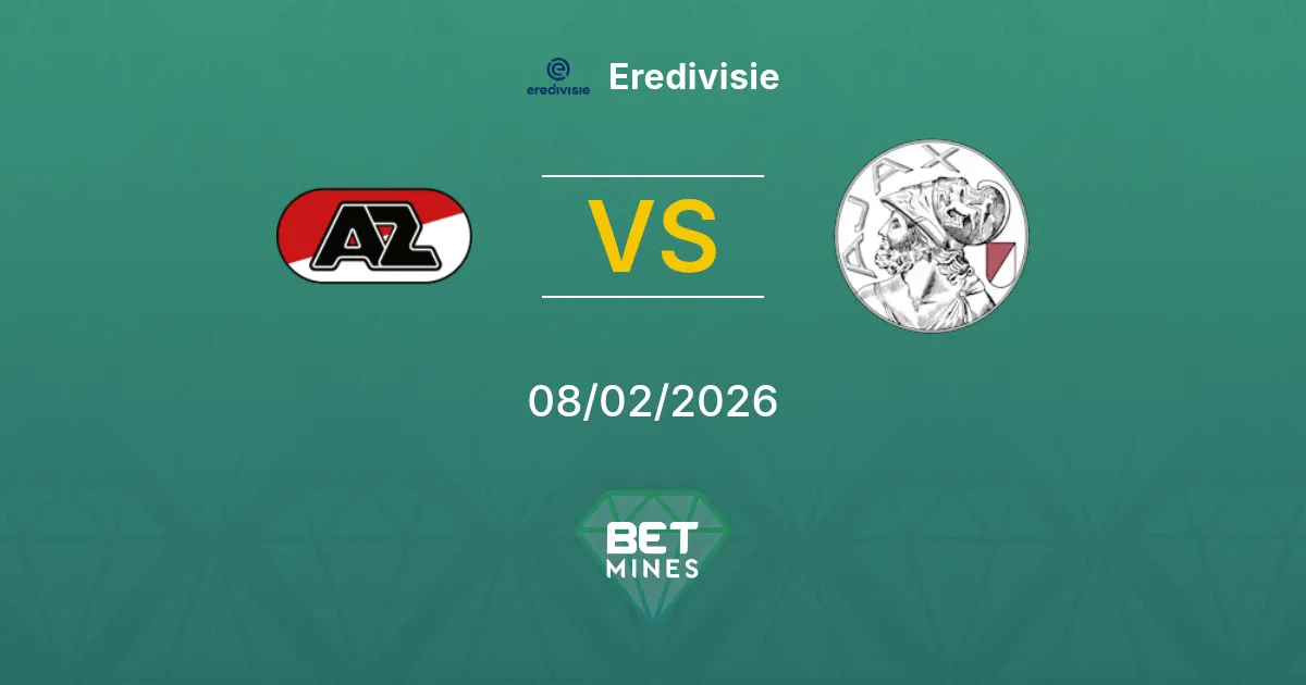 AZ vs Ajax Prediction: Match Preview and Analysis | Eredivisie 08-02-2026