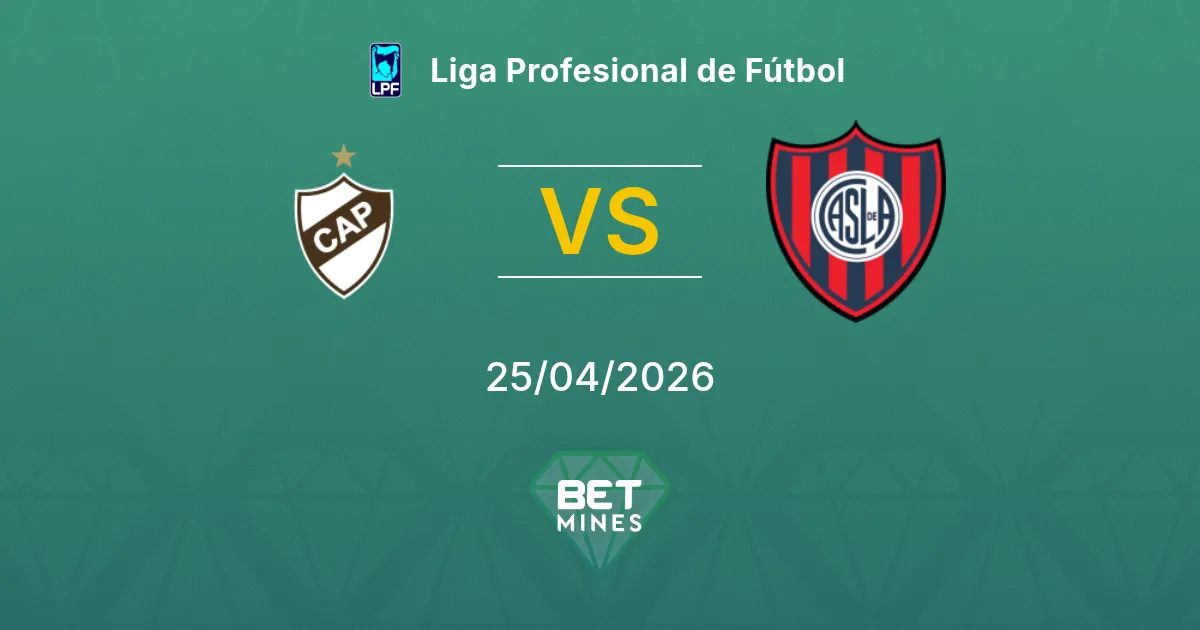 Platense vs San Lorenzo Pronostico: Anteprima e Analisi del Match | Liga Profesional de Fútbol 25-04-2026