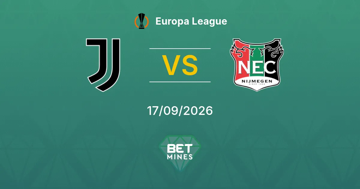 Palpite Juventus x NEC Nijmegen: Prévia e Análise da Partida | Liga Europa 17-09-2026