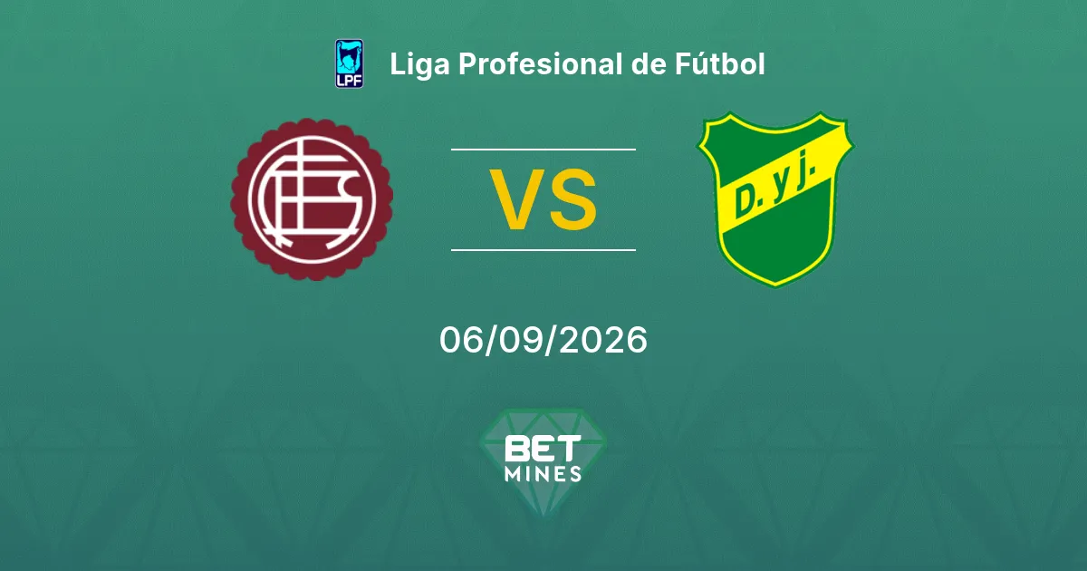 Pronostic Lanús vs Defensa y Justicia : Aperçu et Analyse du Match | Liga Profesional de Fútbol 06-09-2026