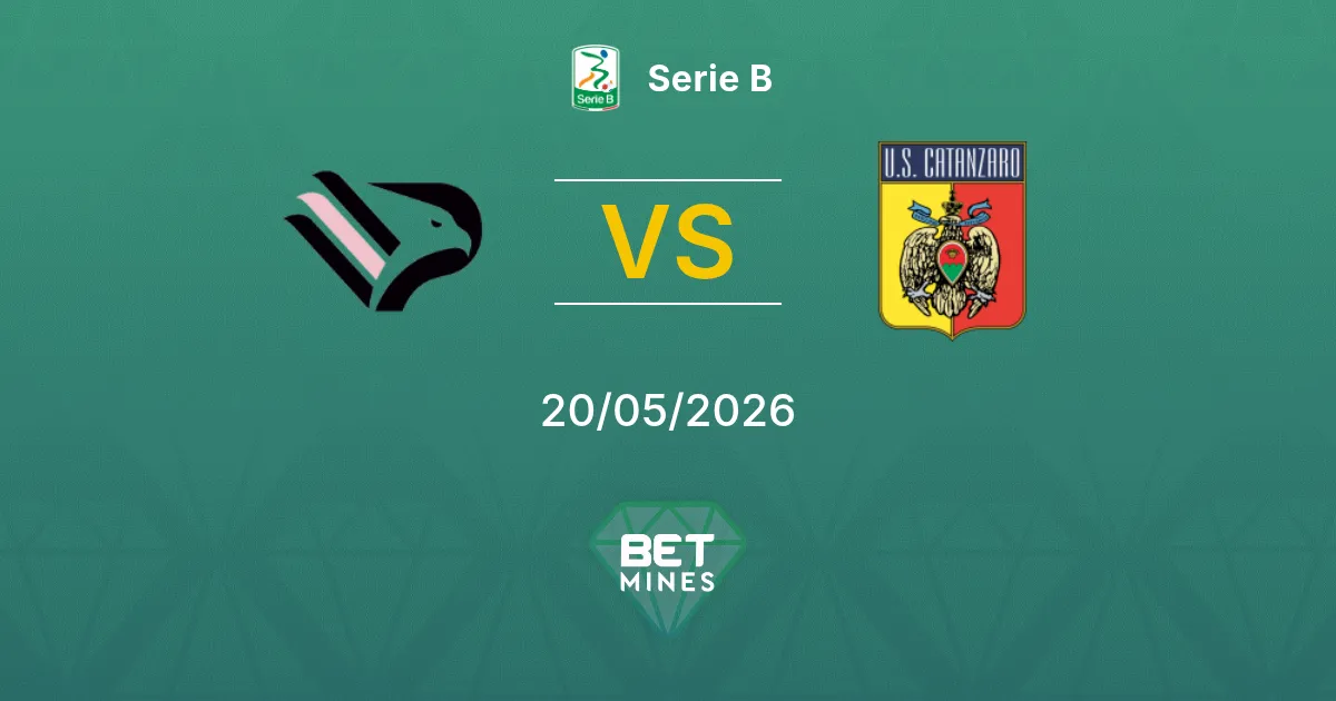 Palermo x Catanzaro Palpite: Prévia e Análise da Partida | Serie B 20-05-2026