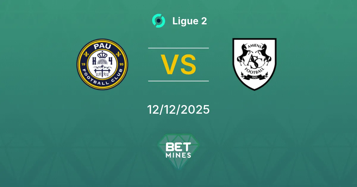 Pau vs Amiens SC Pronostico: Anteprima e Analisi della Partita | Ligue 2 12-12-2025